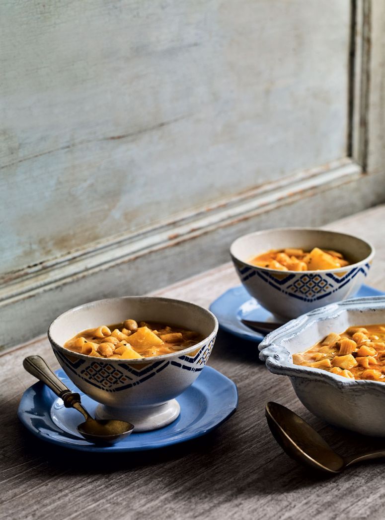 Image may contain Saucer Pottery Cutlery Spoon Bowl and Plant