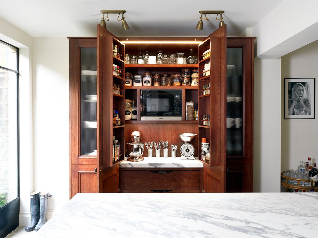 Image may contain Shelf Brigitte Bardot Furniture and Pantry