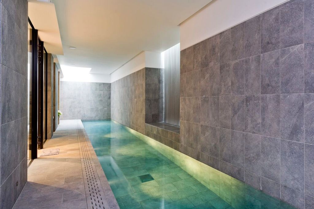 Image may contain Floor Flooring and Corridor