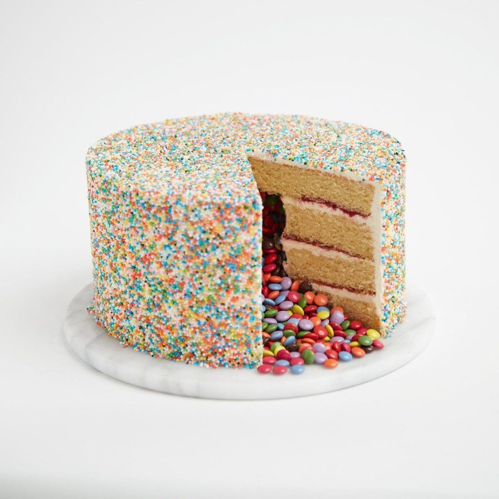 Image may contain Sprinkles Birthday Cake Food Cake and Dessert