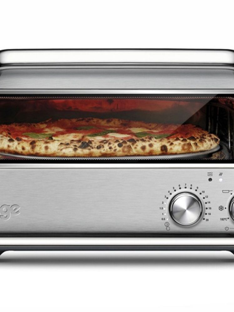 Image may contain: Food, Pizza, Oven, and Appliance