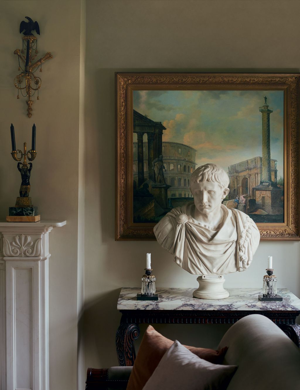 Image may contain Augustus Human Person Home Decor Art Sculpture Interior Design and Indoors