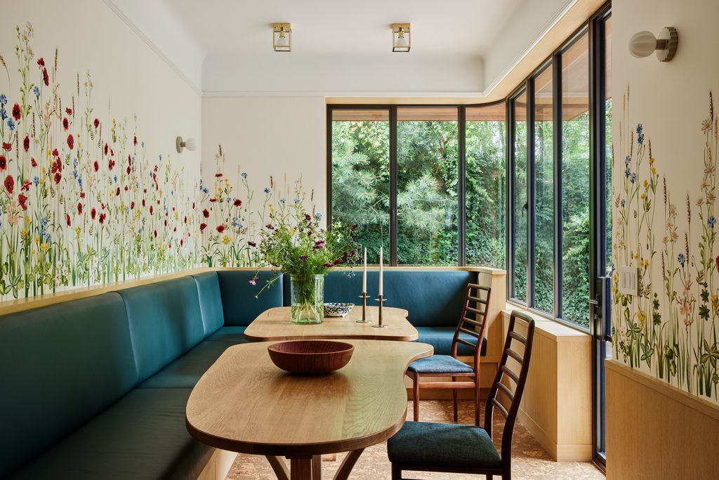 Furniture Chair Indoors Interior Design Flooring Wood Couch Living Room Room and Table