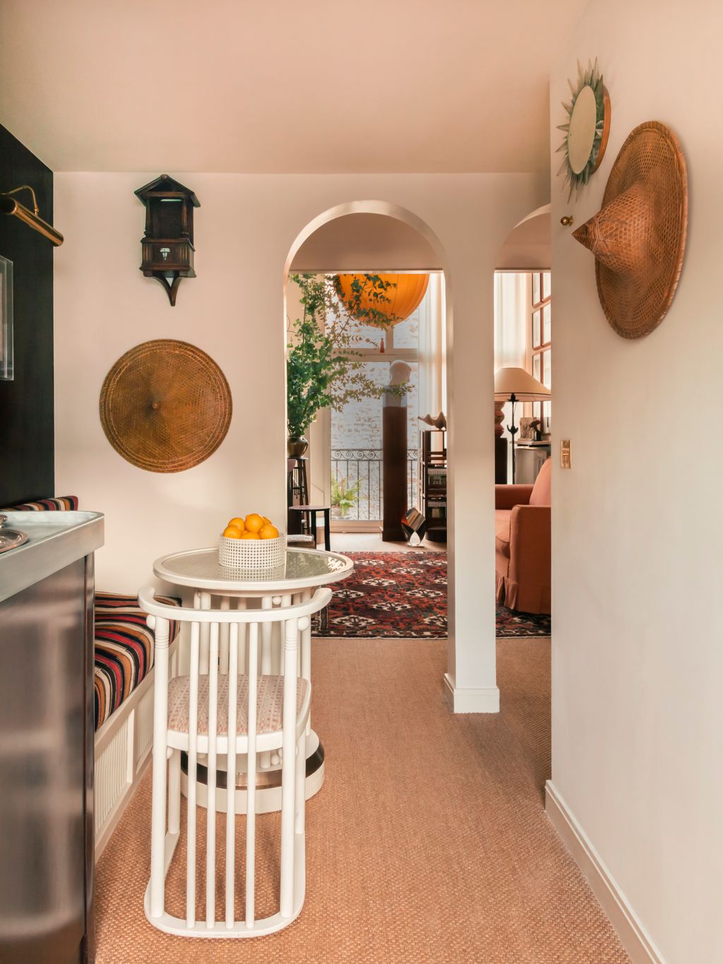 Image may contain Home Decor Interior Design Indoors Flooring Floor Corner Room Furniture Living Room and Wood