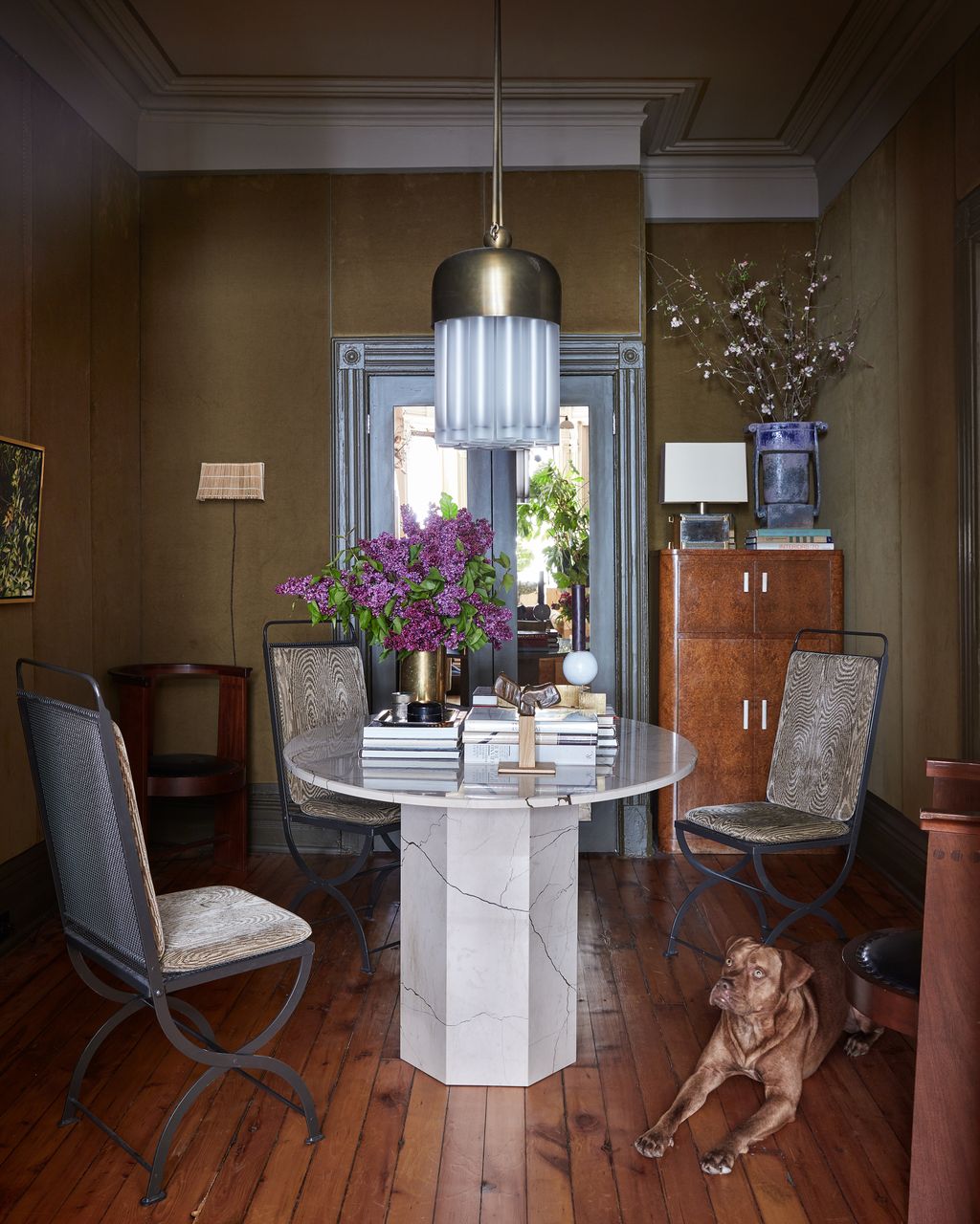 Flooring Furniture Chair Wood Hardwood Floor Indoors Interior Design Living Room Room and Plant