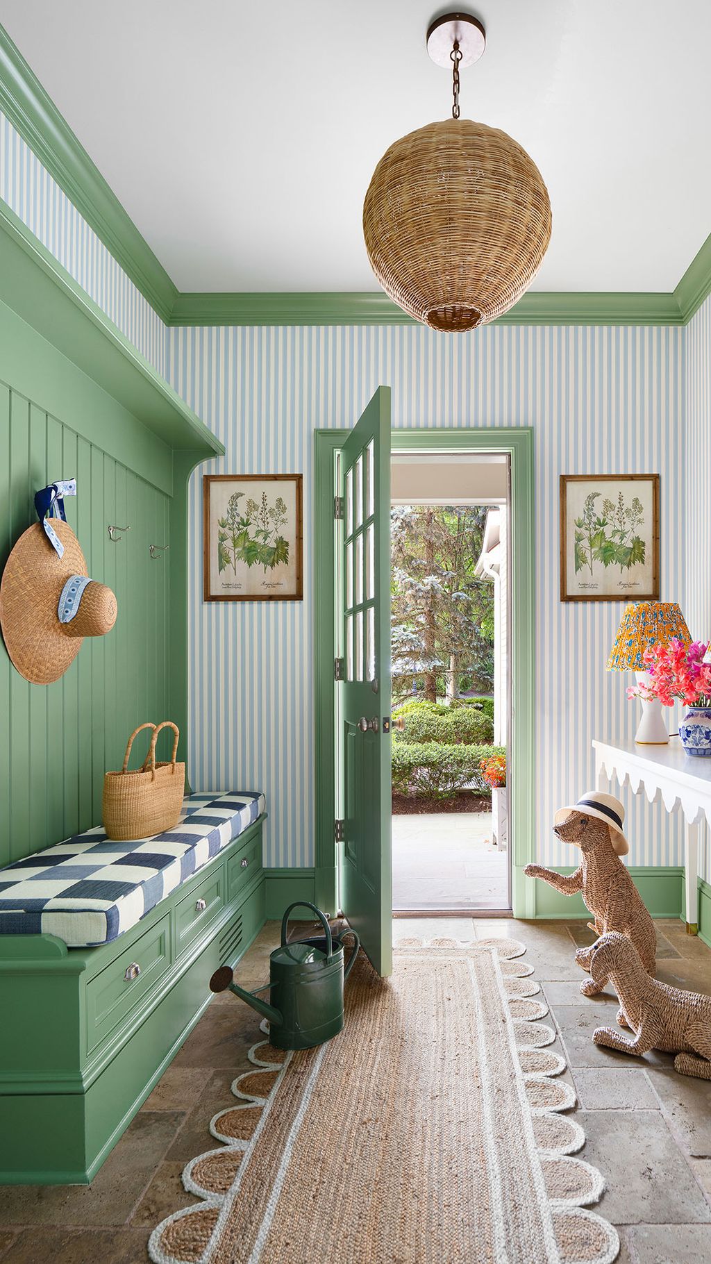 Image may contain Indoors Room Furniture Rug Clothing Apparel and Wood