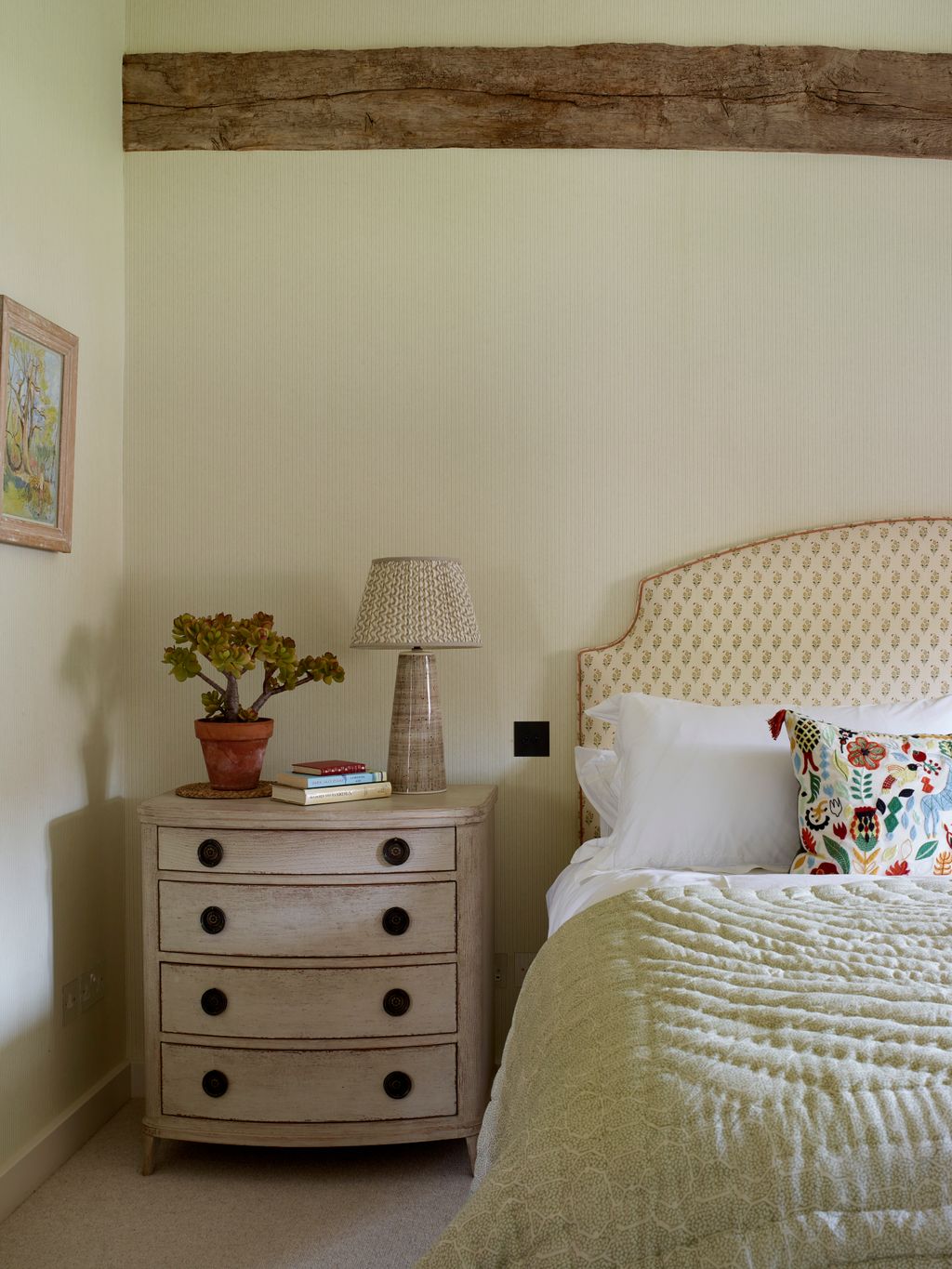 Image may contain Furniture Indoors Room Bedroom Interior Design and Bed