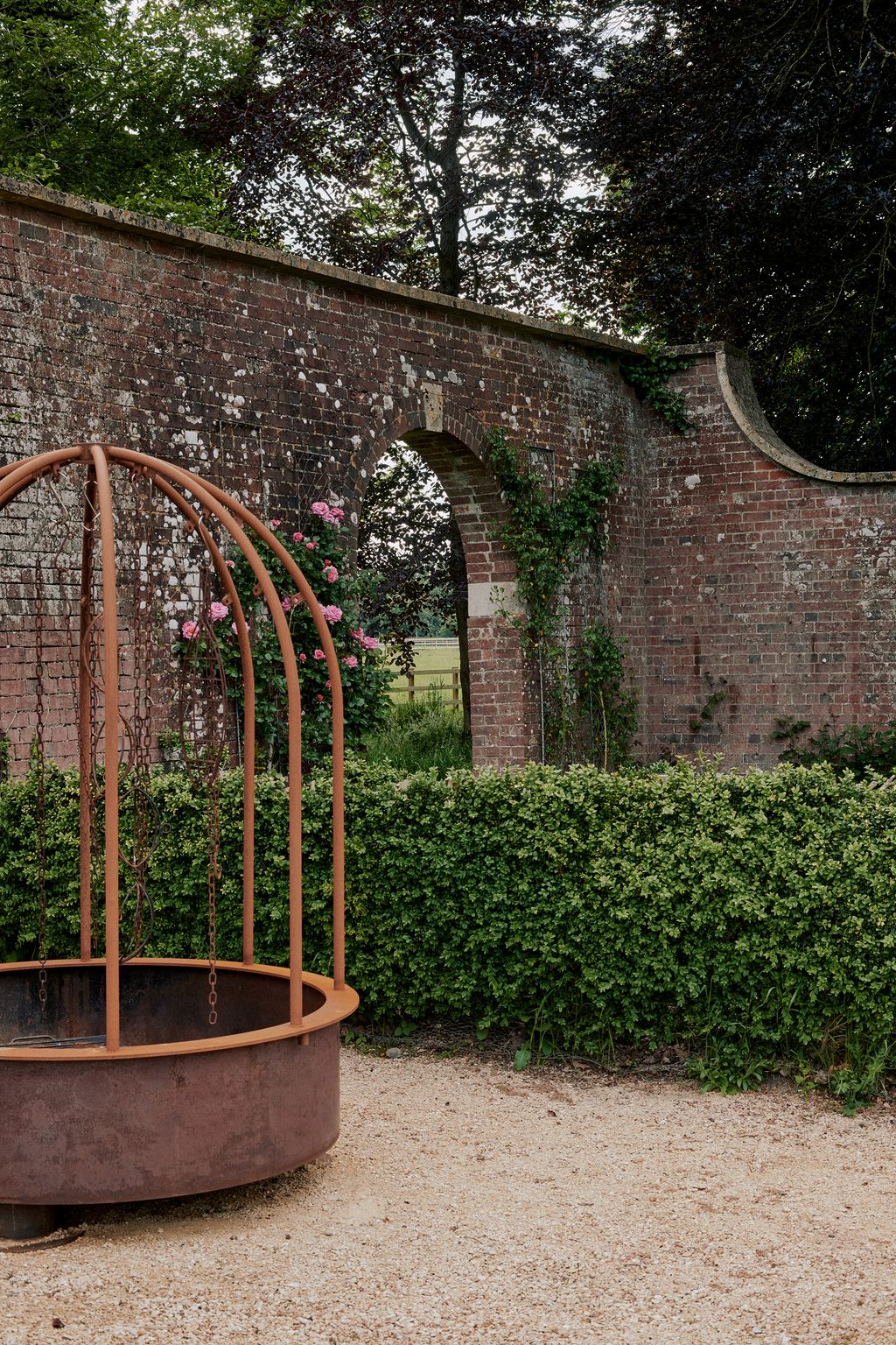 Image may contain Outdoors Garden and Arbour