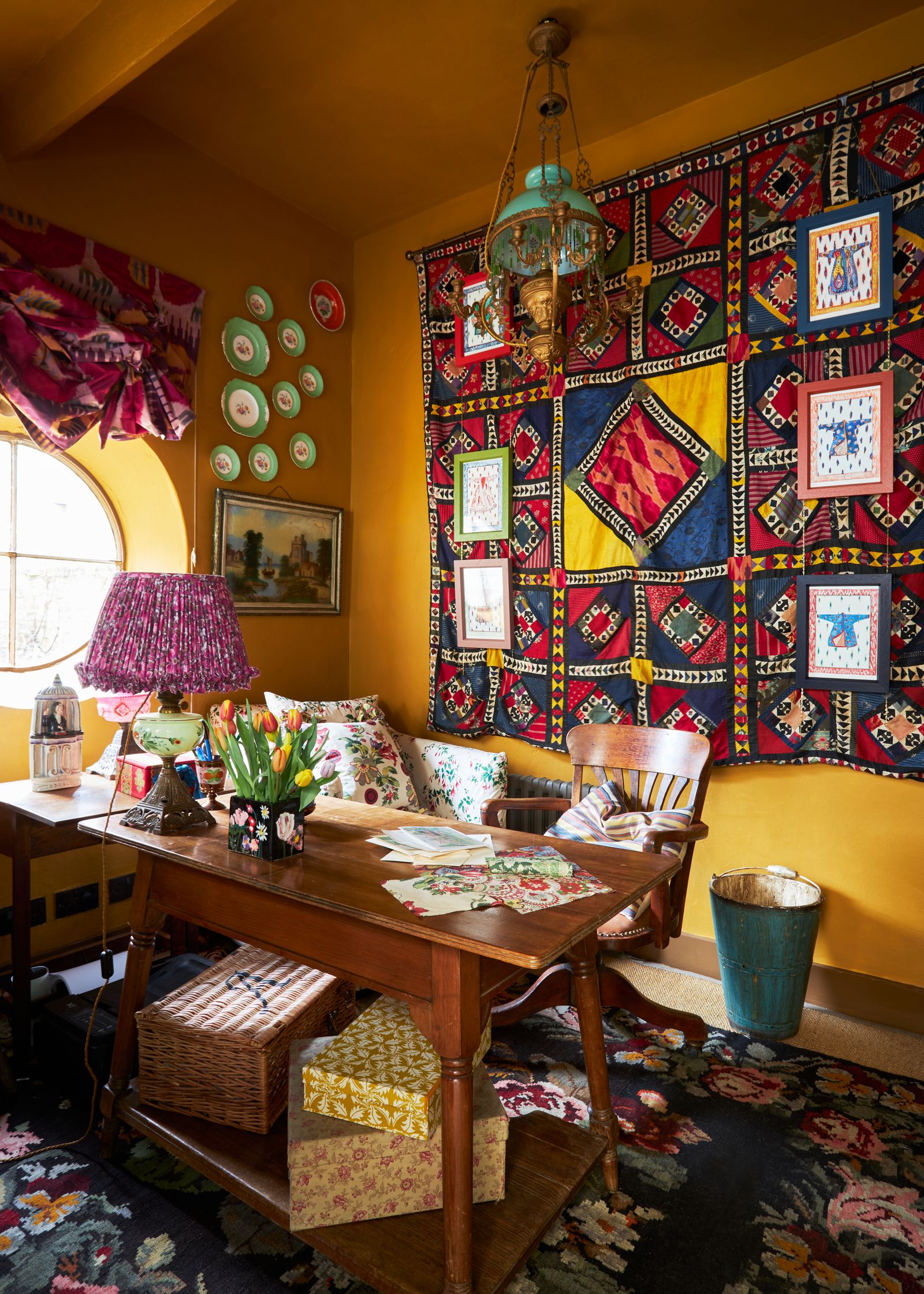 Alexandra Tolstoy's home office