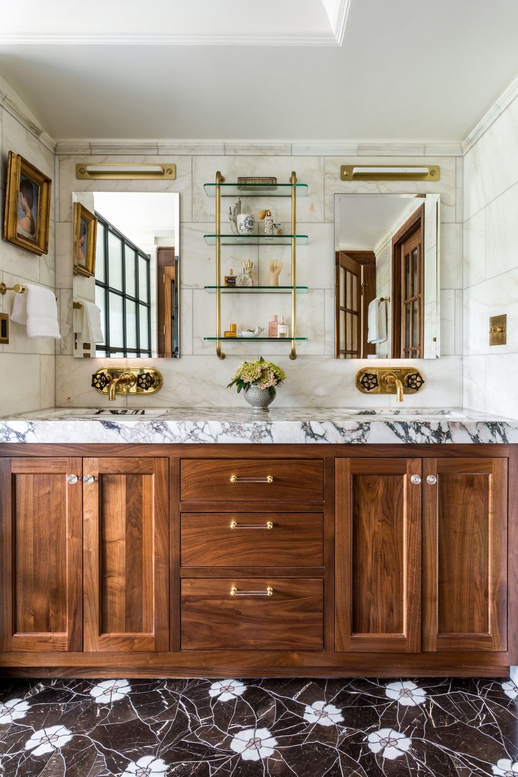 Image may contain Furniture Sideboard Double Sink Interior Design Indoors and Wood