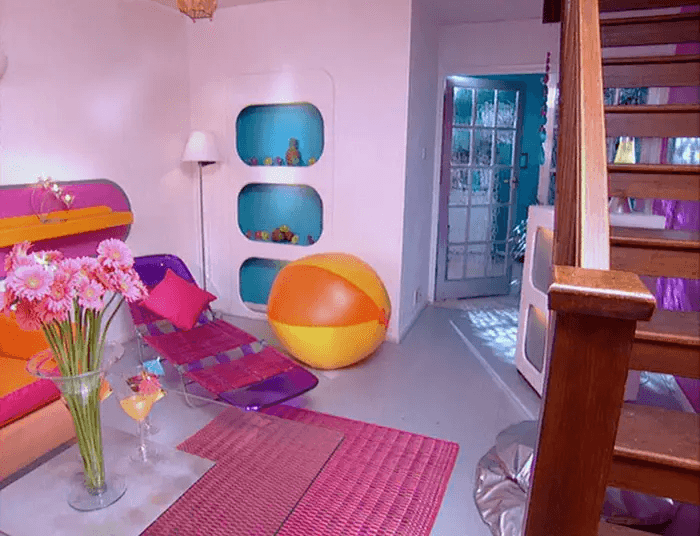 Image may contain Interior Design Indoors Home Decor Furniture Room Bedroom and Bed