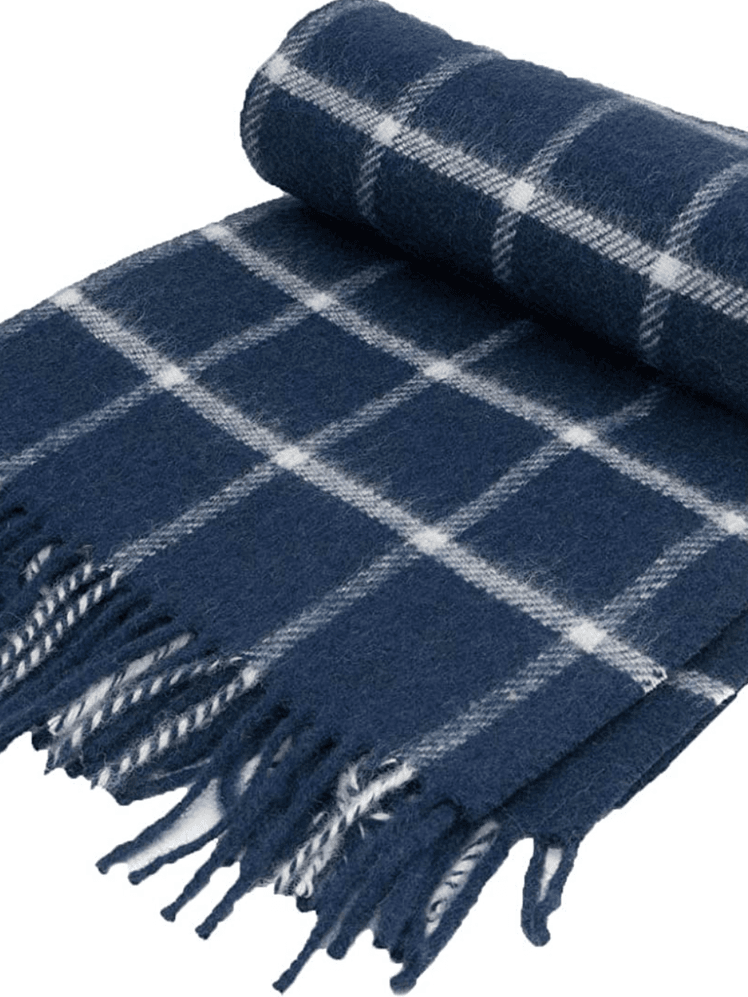 Image may contain: Clothing, Apparel, Rug, and Blanket