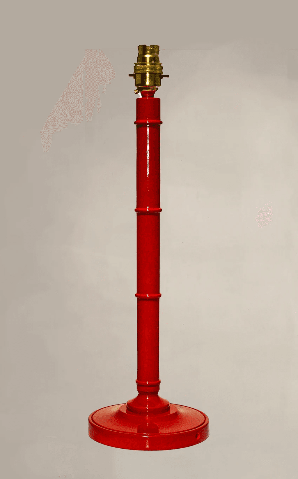 Lampmaker Red Bamboo Lamp 55 from Etsy.  Picked as one of Octavia Dickinson's favourite Etsy shops Lampmaker have the...