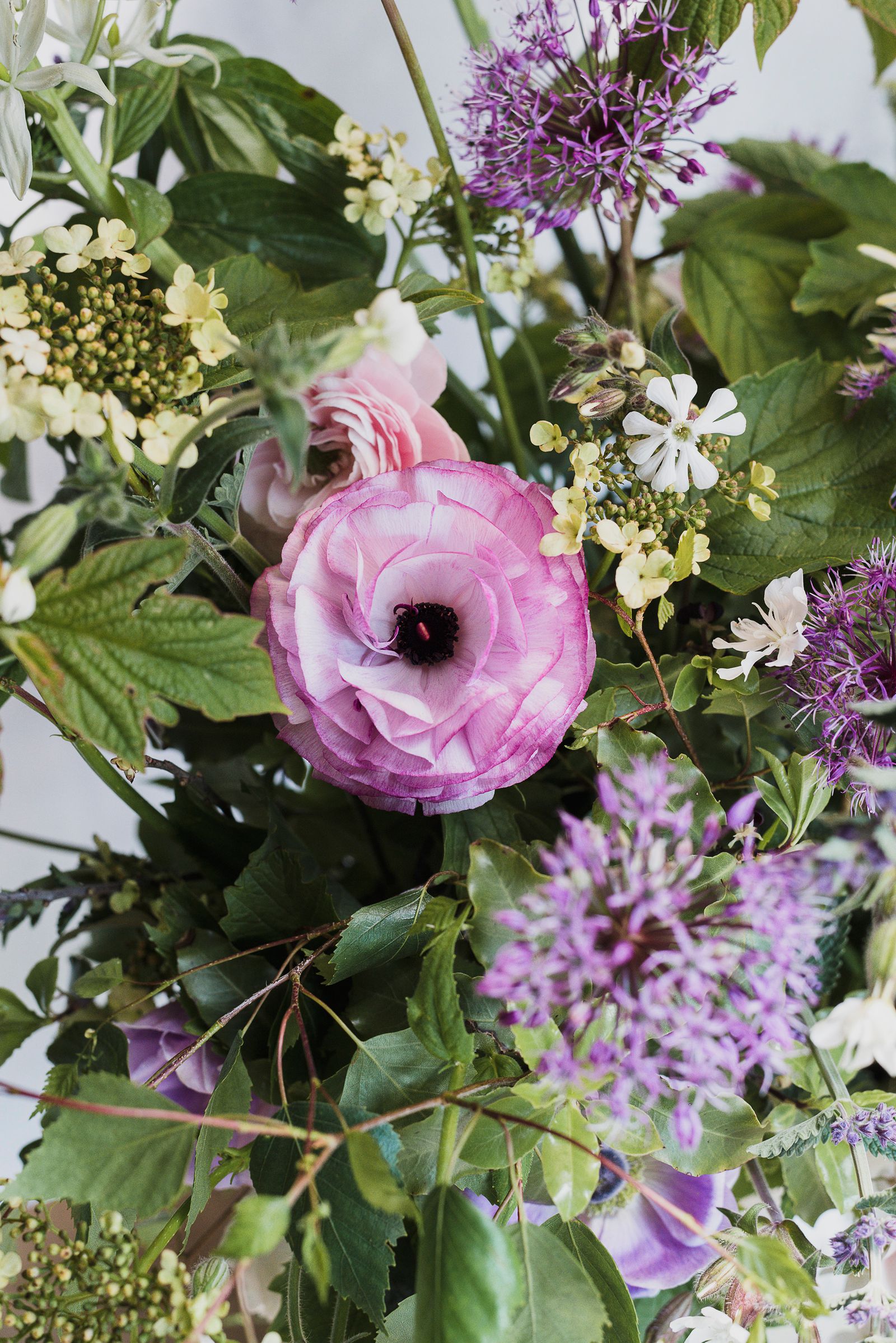 Varieties of ranunculus make perfect spring focal flowers