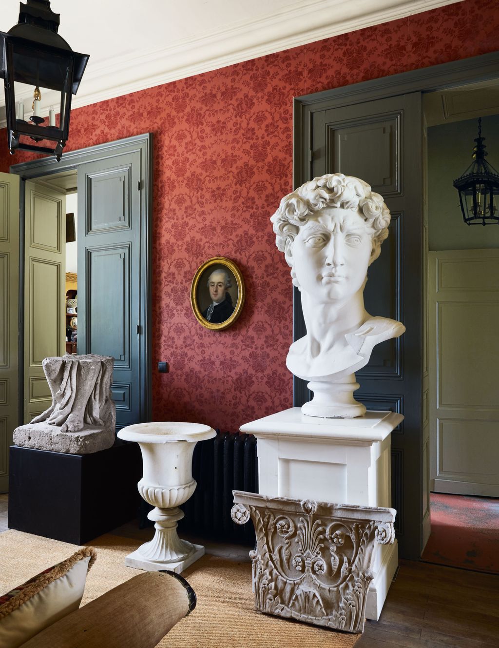 Image may contain Wood Home Decor Flooring Human Person Interior Design Indoors Louis Auguste de France and Hardwood