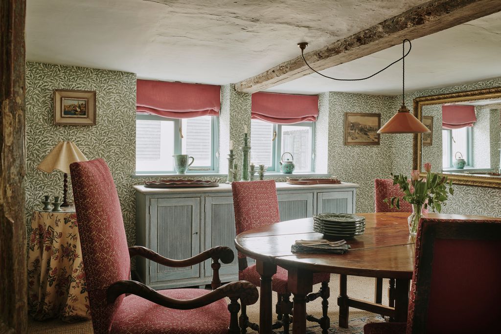 Image may contain Interior Design Indoors Furniture Chair Room Living Room Home Decor Dining Room and Flooring