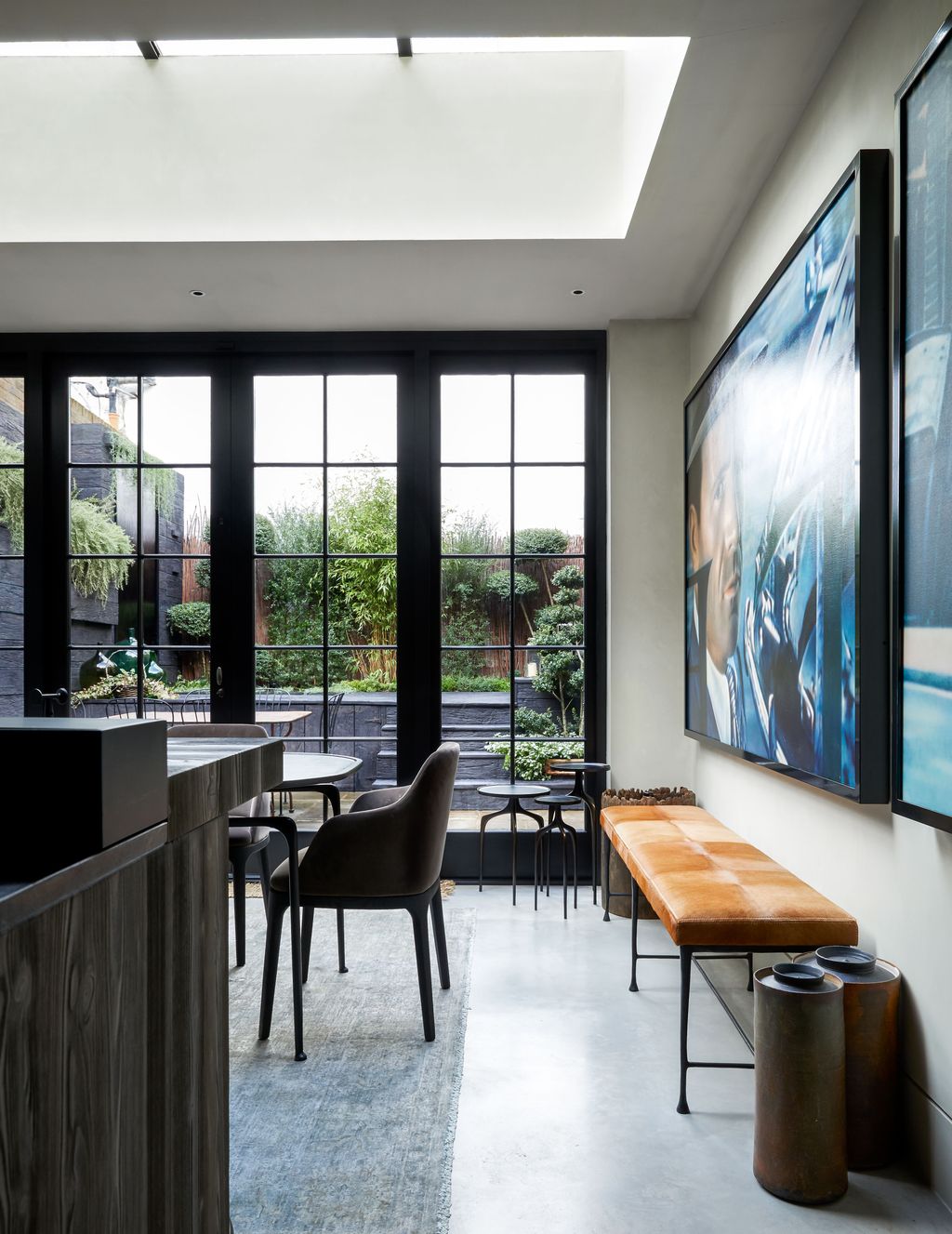 Image may contain Furniture Chair Interior Design Indoors Flooring Housing Building Wood and Home Decor