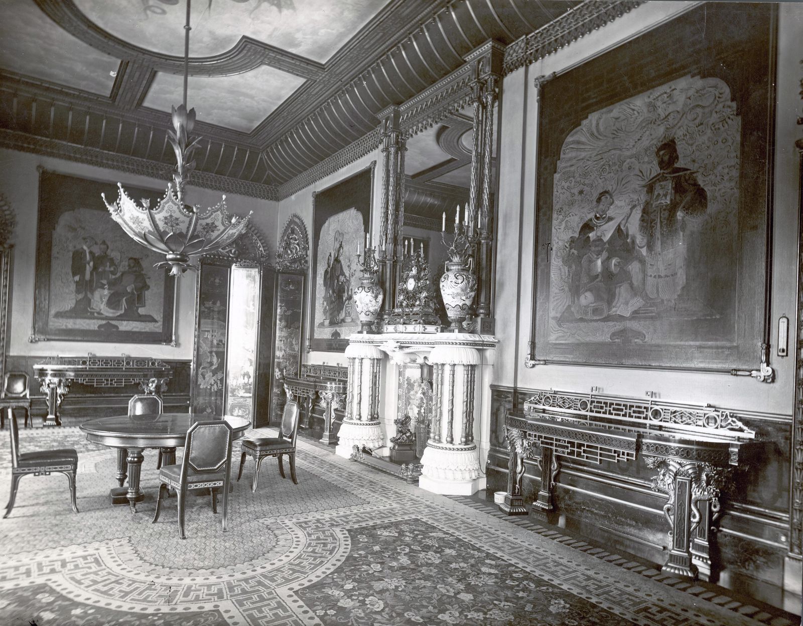 Image may contain Furniture Chair Home Decor Indoors Room Reception Waiting Room Reception Room Housing and Mansion