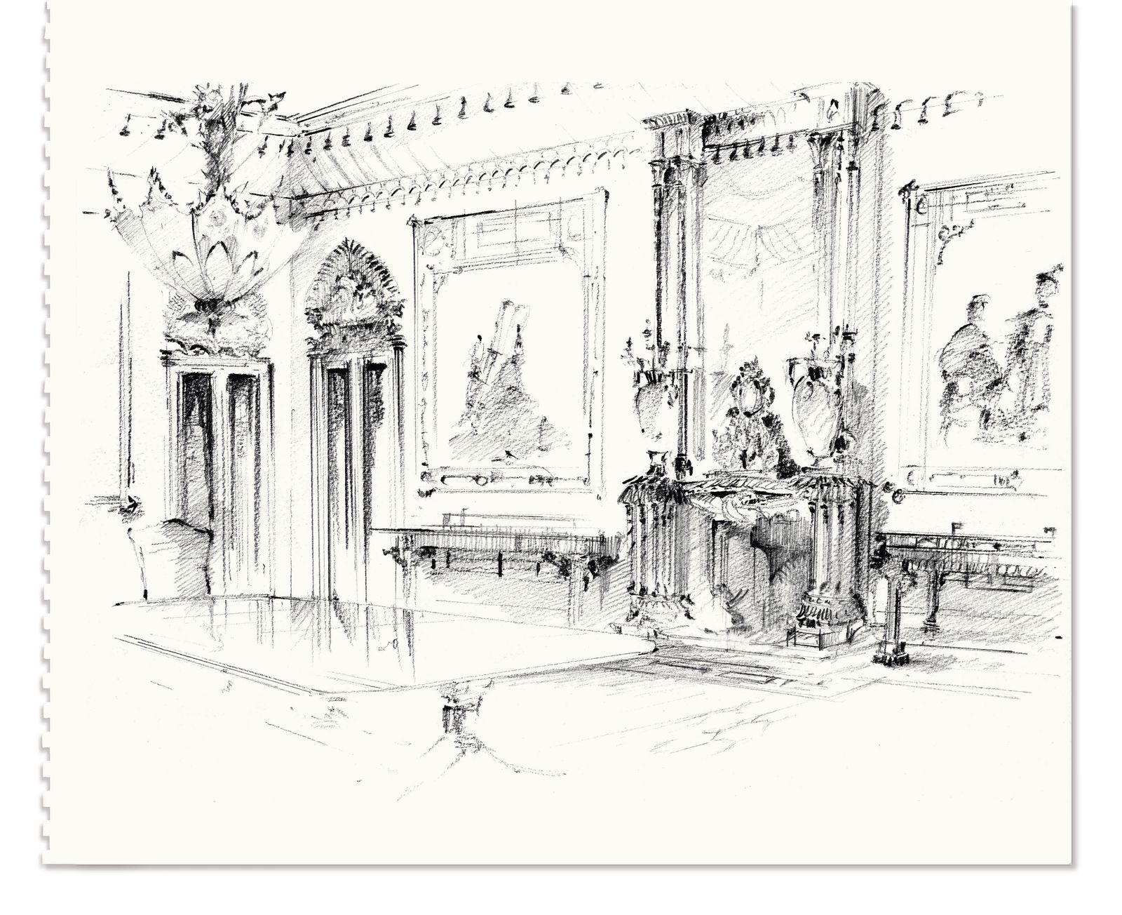 Image may contain Human Person Art Drawing Sketch and Painting