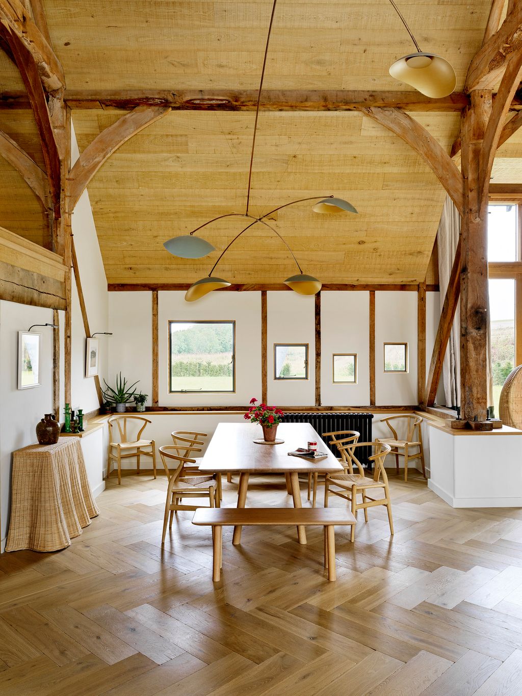 Image may contain Flooring Wood Floor Hardwood Furniture Chair Building Interior Design Indoors and Architecture