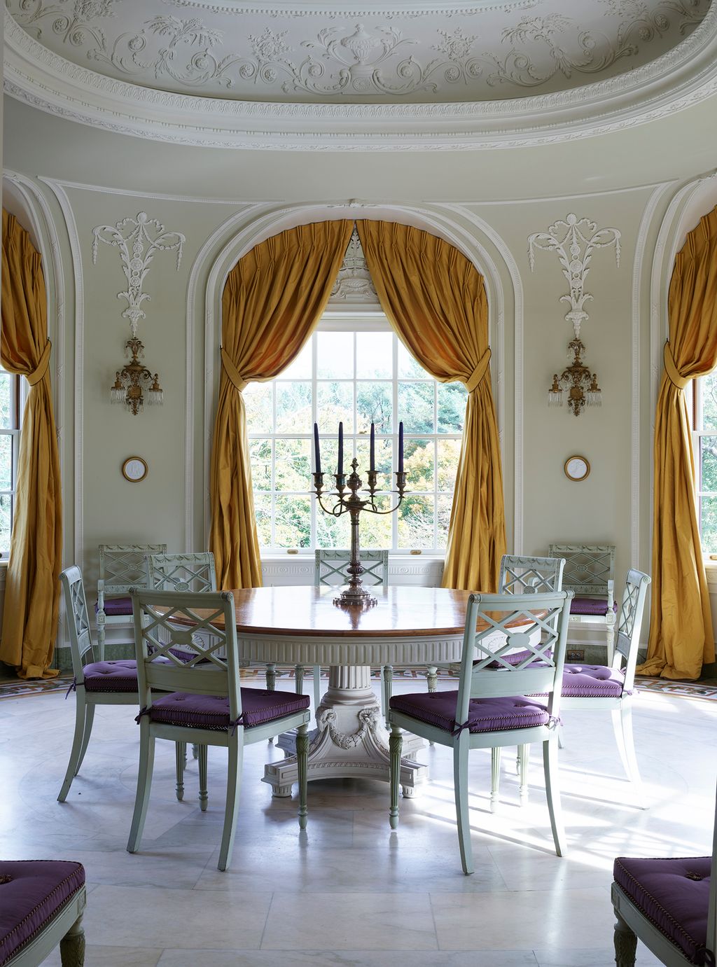 Image may contain Furniture Chair Indoors Room Interior Design and Dining Room