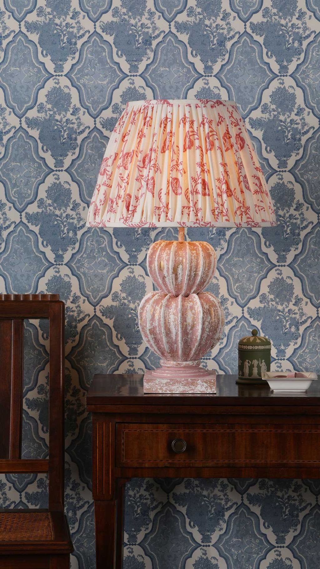 The Botany Table Lamp by David Hunt Lighting creates a wonderfully whimsical look which pairs perfectly with The Light...