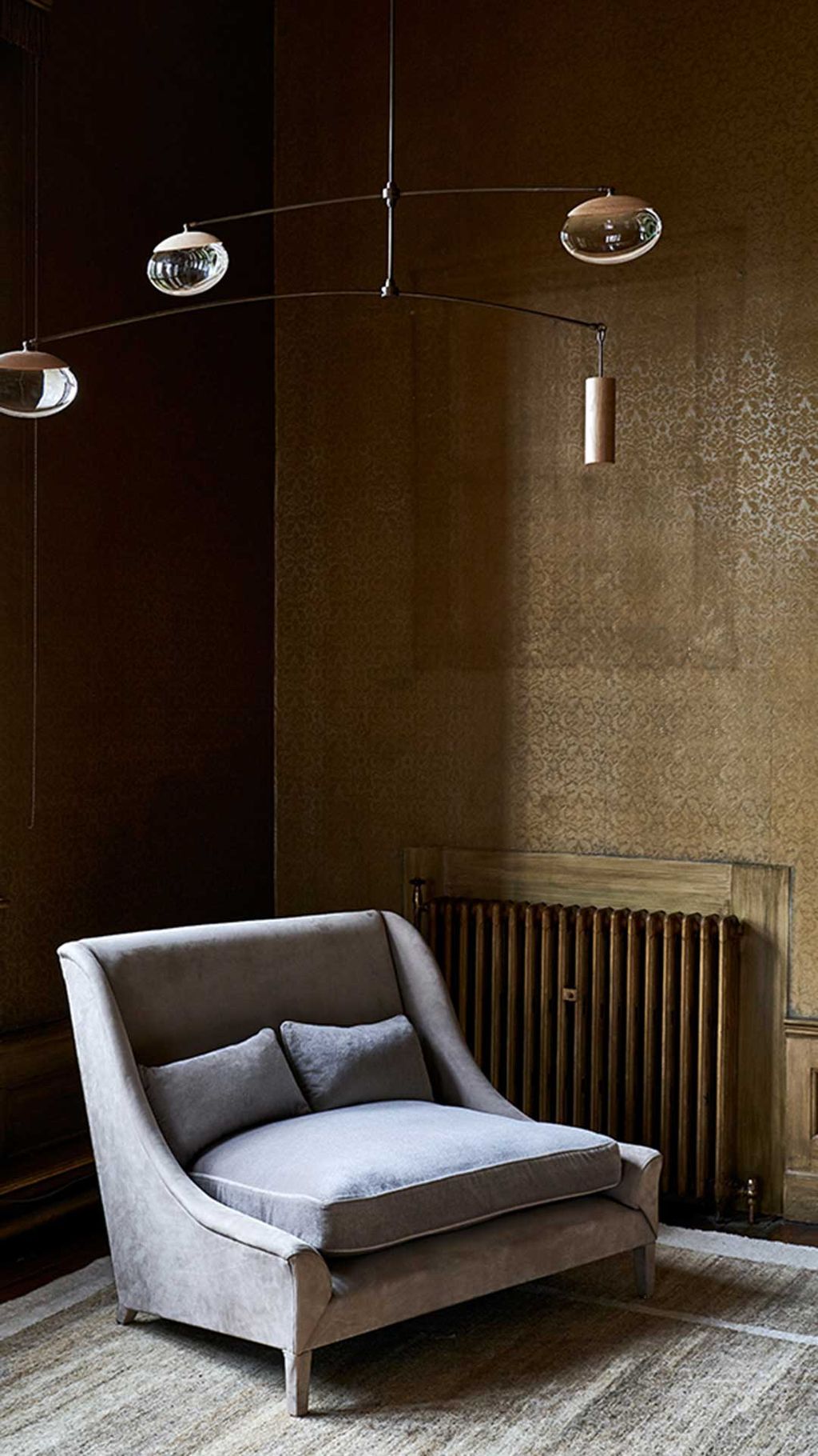 Image may contain Furniture Interior Design Indoors Chair Home Decor Room Couch and Living Room