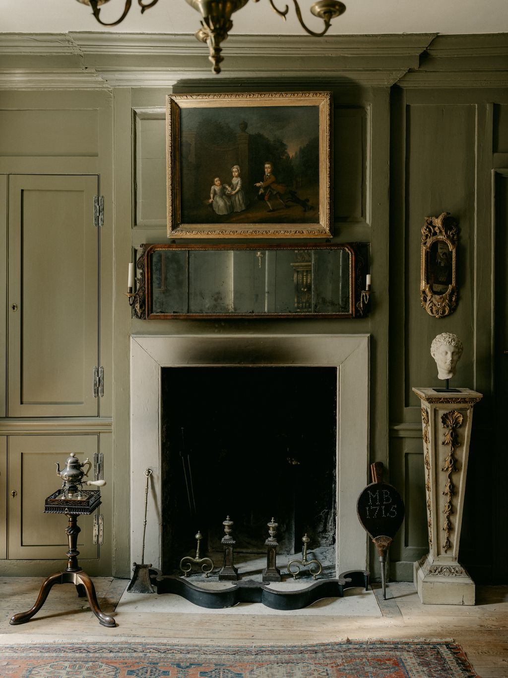 Image may contain Fireplace Indoors Living Room Room Interior Design Hearth Home Decor and Furniture