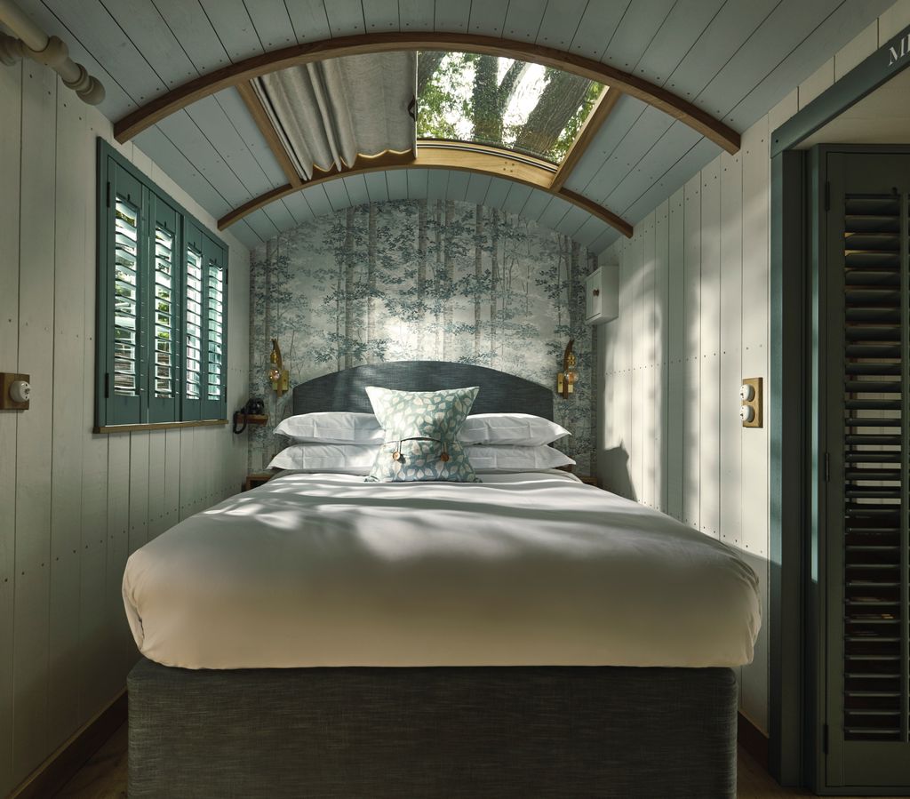 Image may contain Indoors Room Bedroom Furniture Interior Design Bed Building and Housing