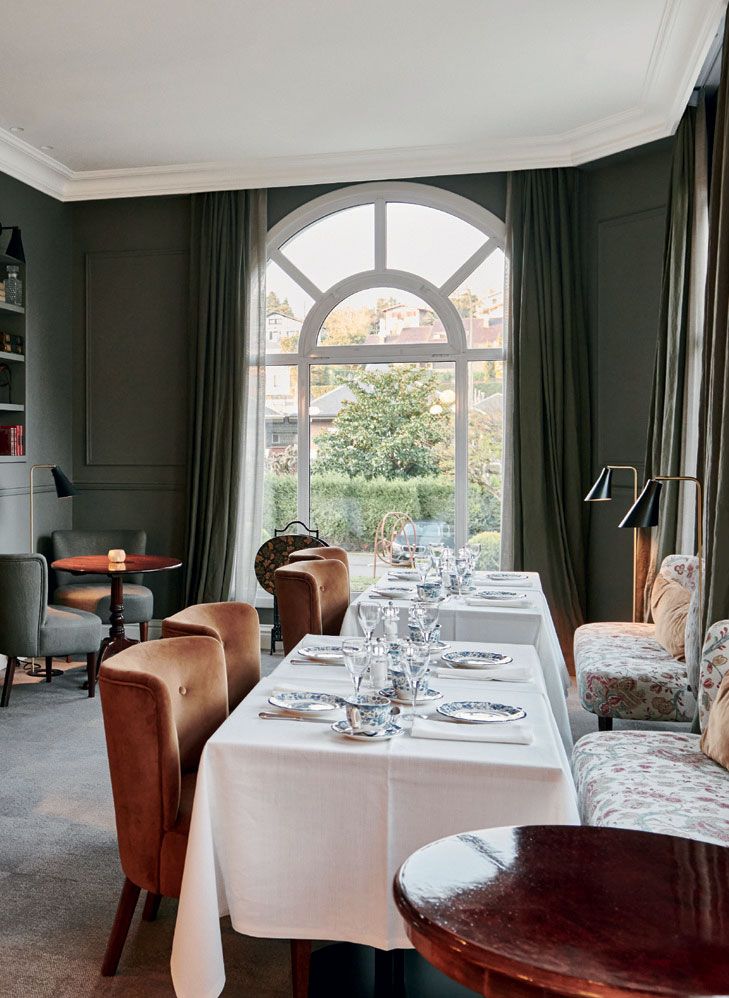 The Eguzki Soro bar at Villa Soro.