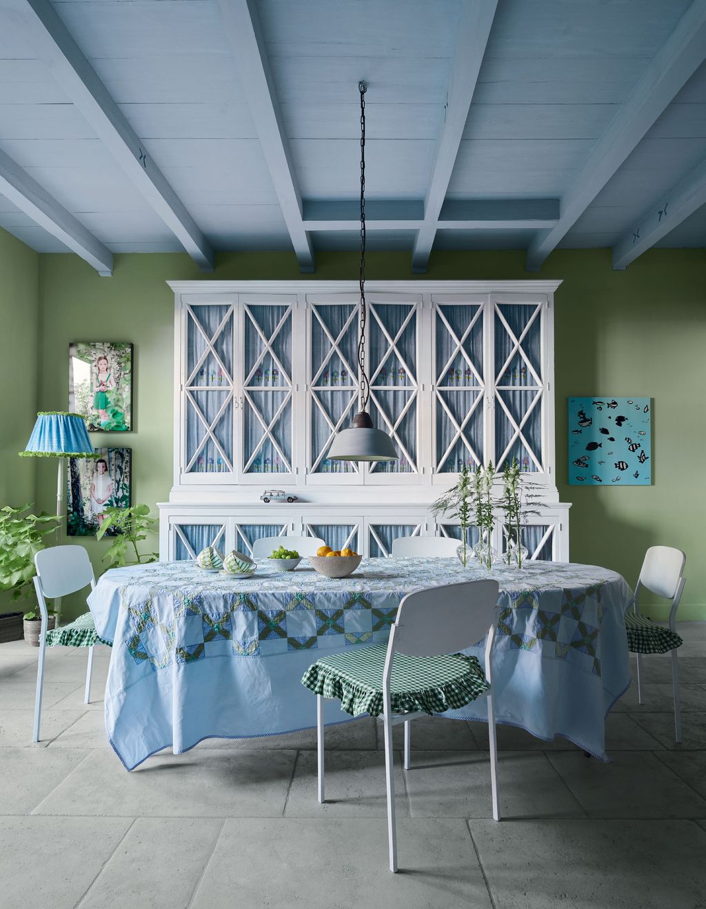 Image may contain Furniture Chair Interior Design Indoors Room Dining Room Table and Dining Table