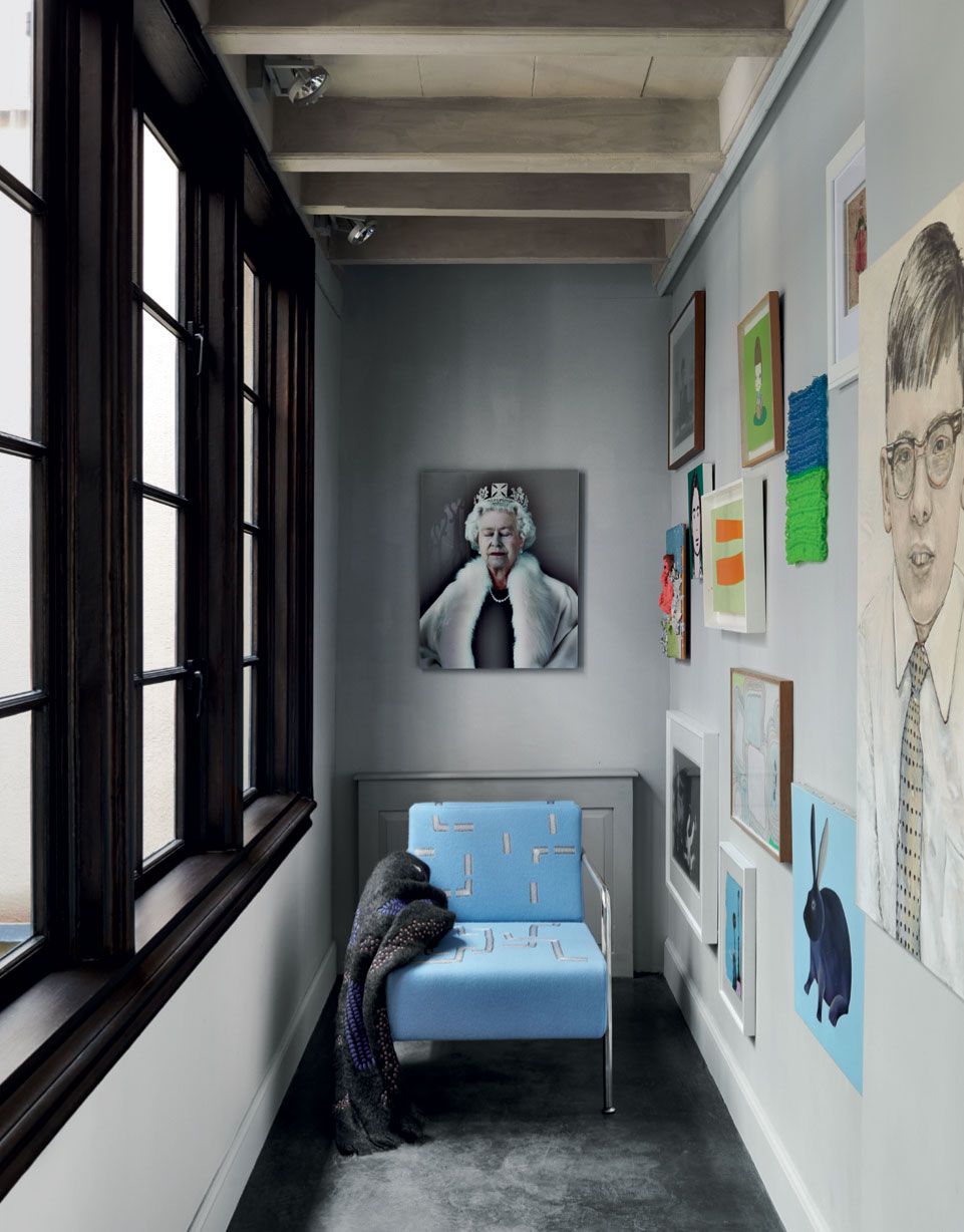 Image may contain Chris Levine Indoors Room Bedroom Human Person Art and Dorm Room