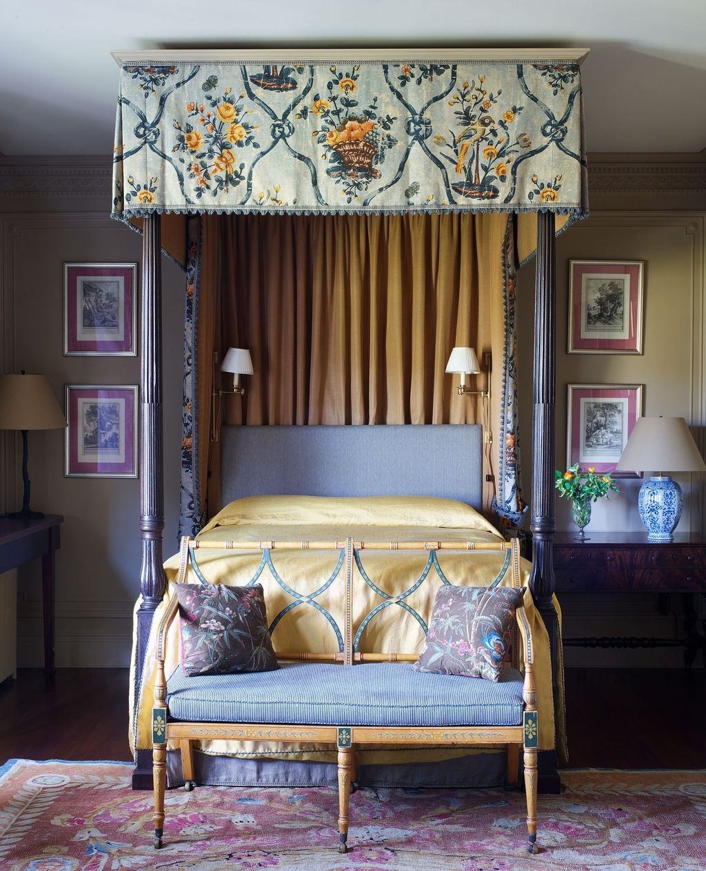 Image may contain Furniture Living Room Room Indoors Bedroom Interior Design Couch and Bed