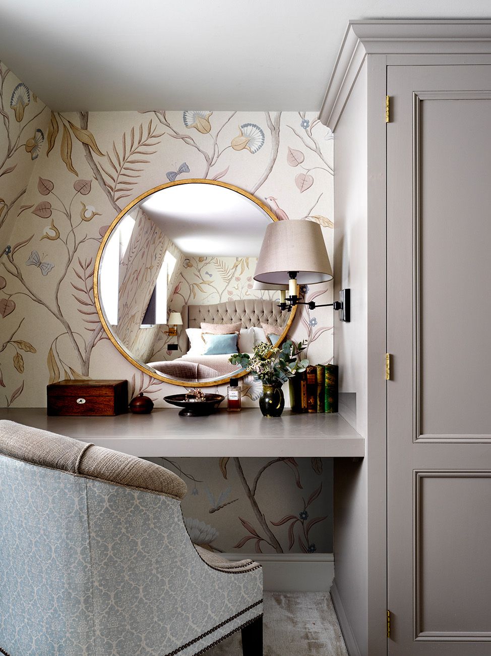 Image may contain Furniture Living Room Room Indoors Shelf Couch and Interior Design