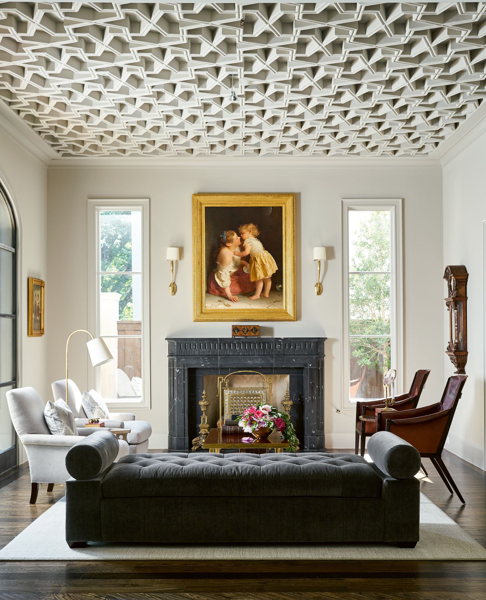 Image may contain Living Room Room Indoors Furniture Couch and Interior Design