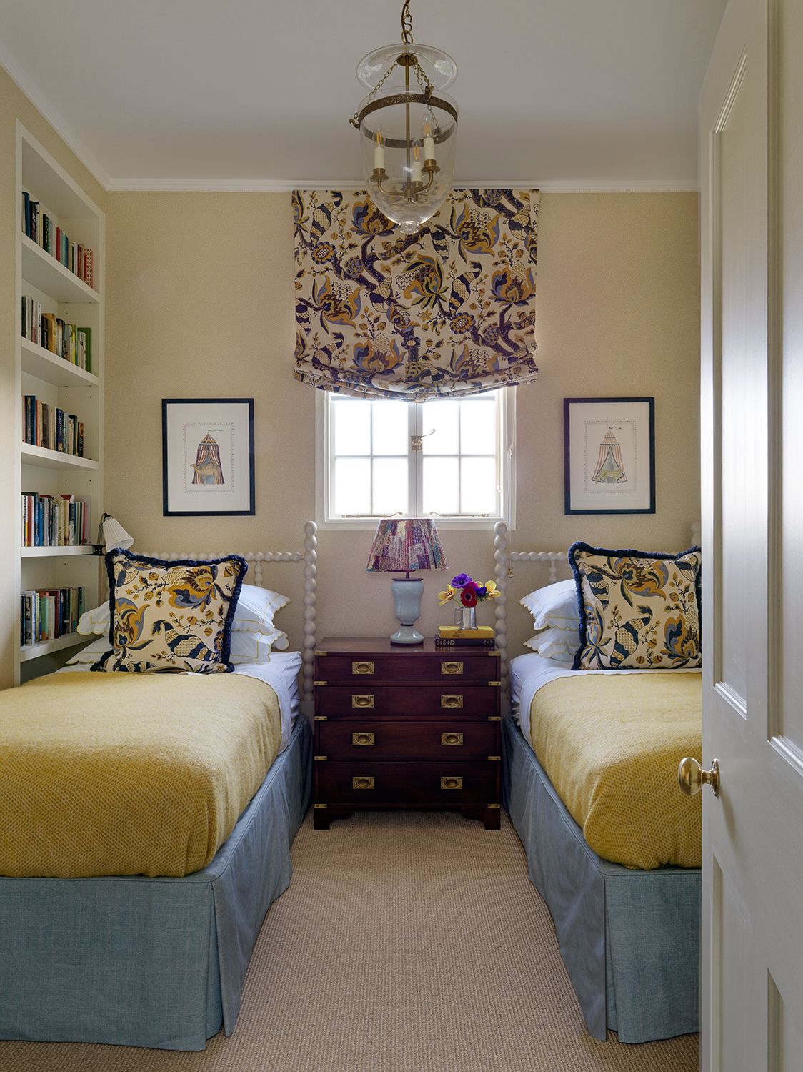 A charming spare bedroom in a house by Salvesen Graham