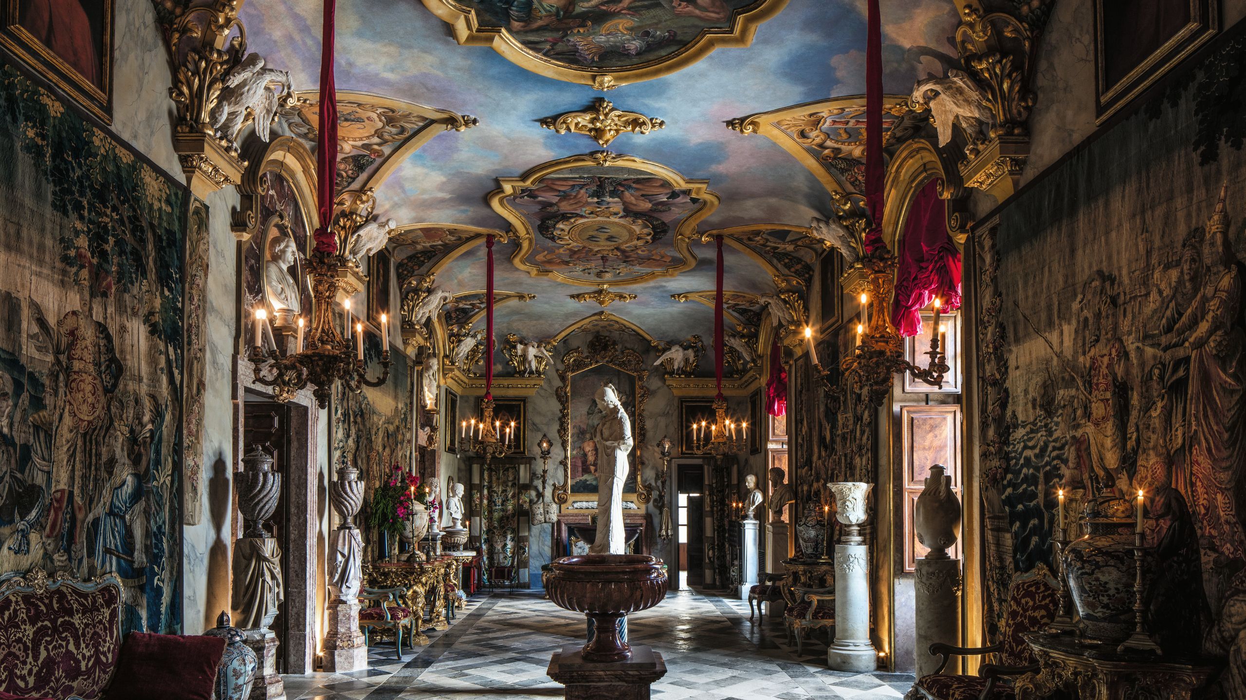 How Jacques Garcia restored the magnificent baroque interiors of his house in Sicily