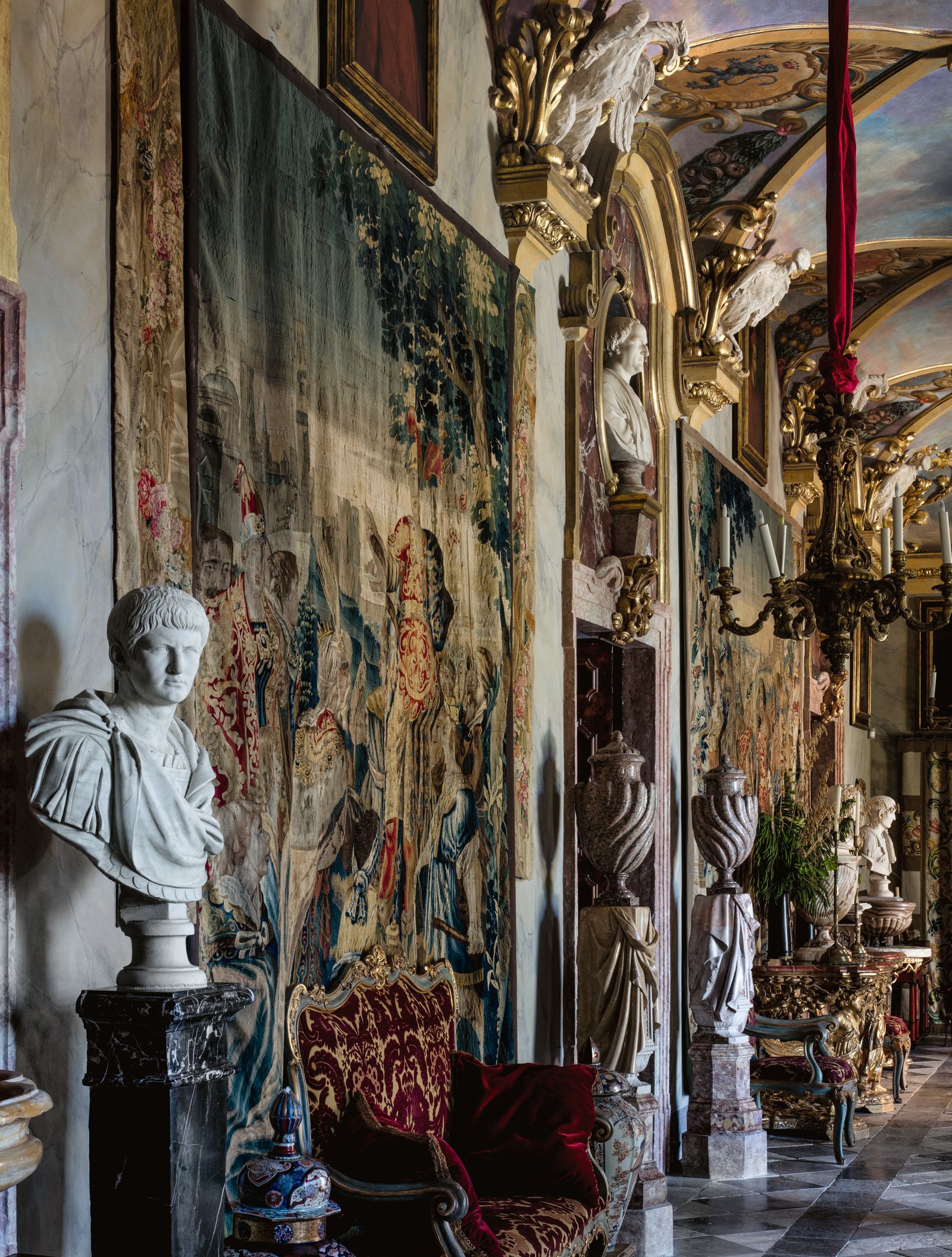 How Jacques Garcia restored the magnificent baroque interiors of his house in Sicily