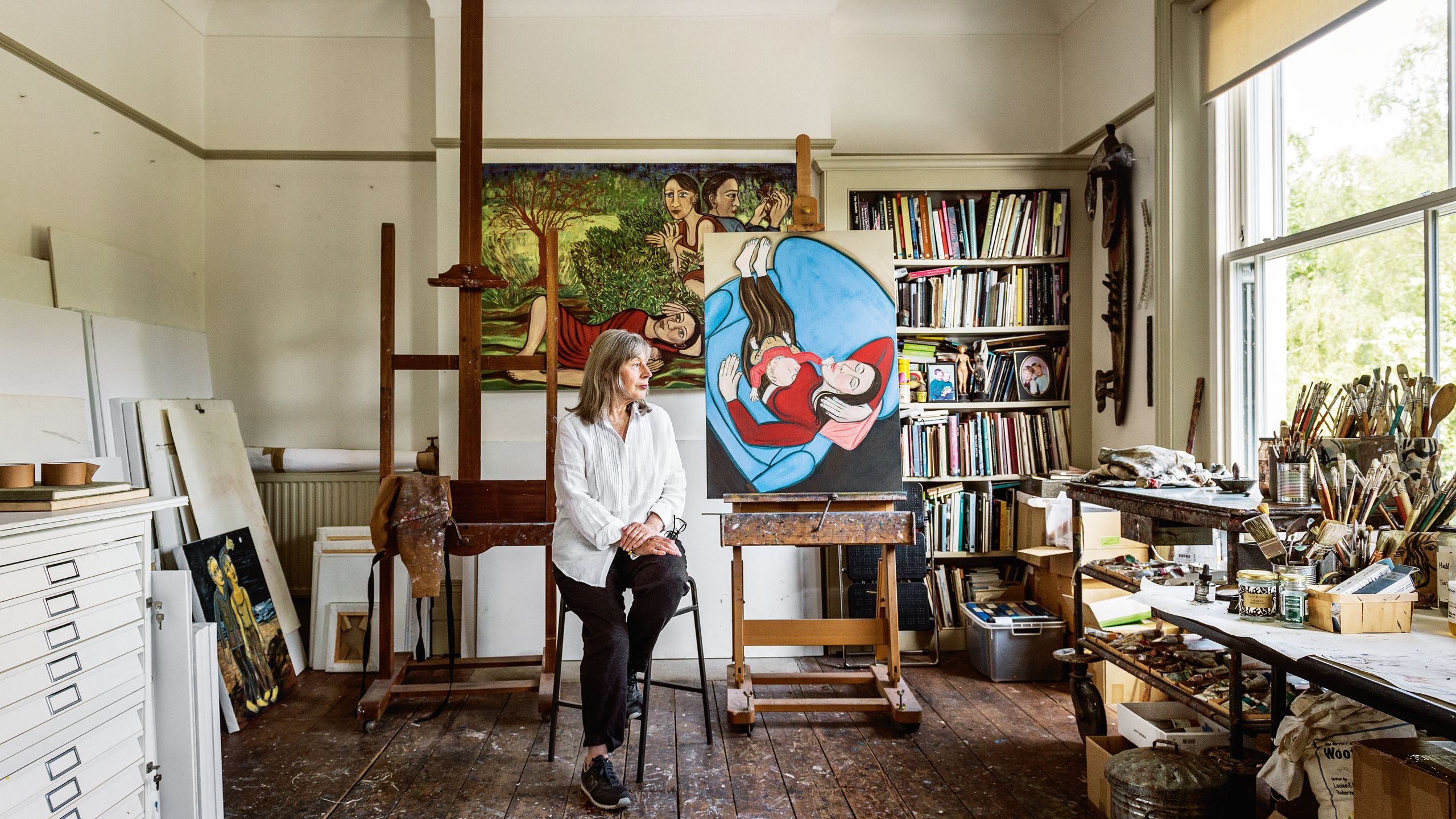 In the studio with the figurative artist Eileen Cooper