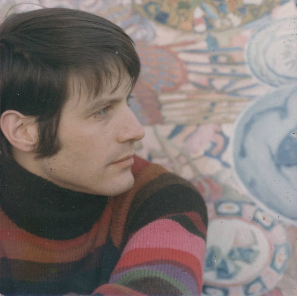 Kaffe in the Lansdowne Crescent studio 1969.