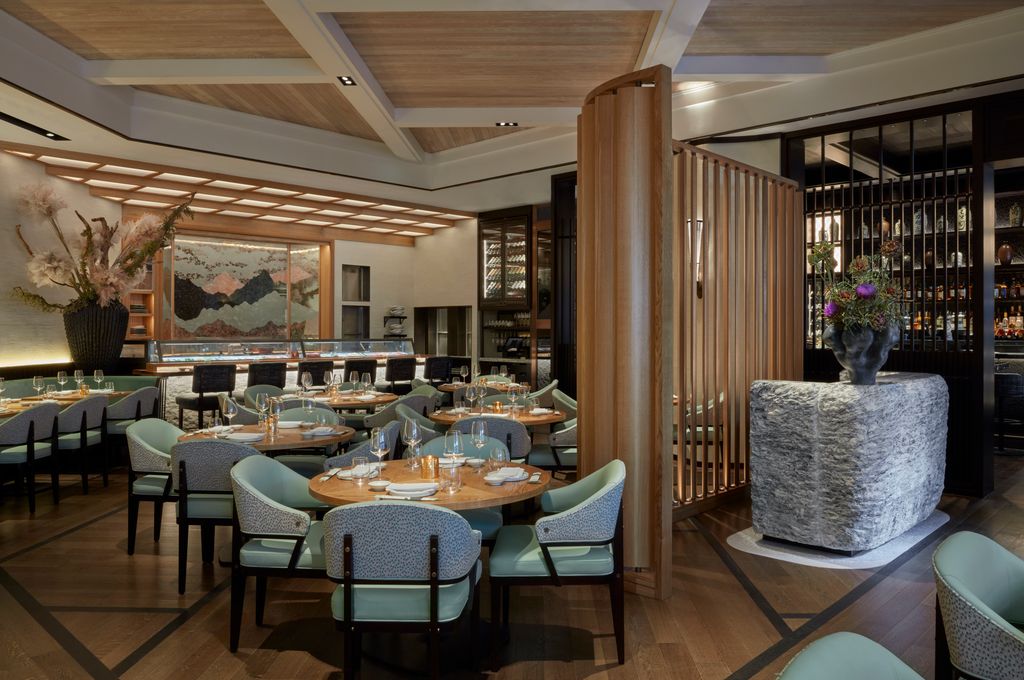 Housed in what was formerly the US embassy and Canadian high commission this buzzy theatrical Japanese restaurant from...