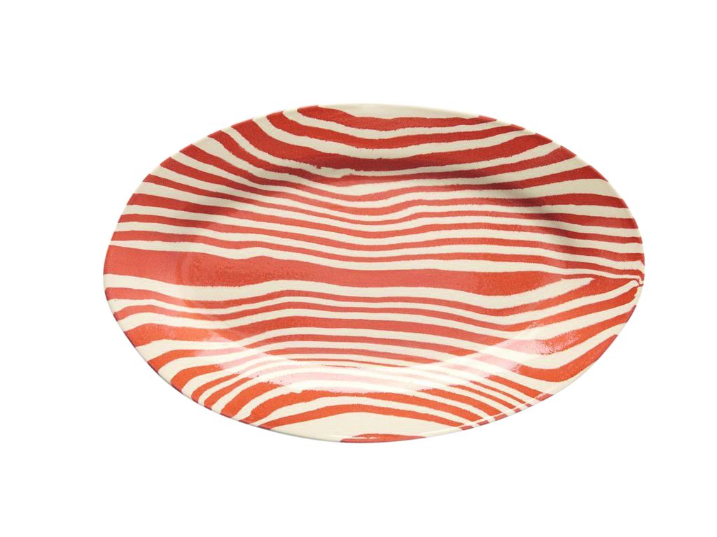 ‘Marbleeffect earthenware platter  by Henry Holland Studio 75 from Matches