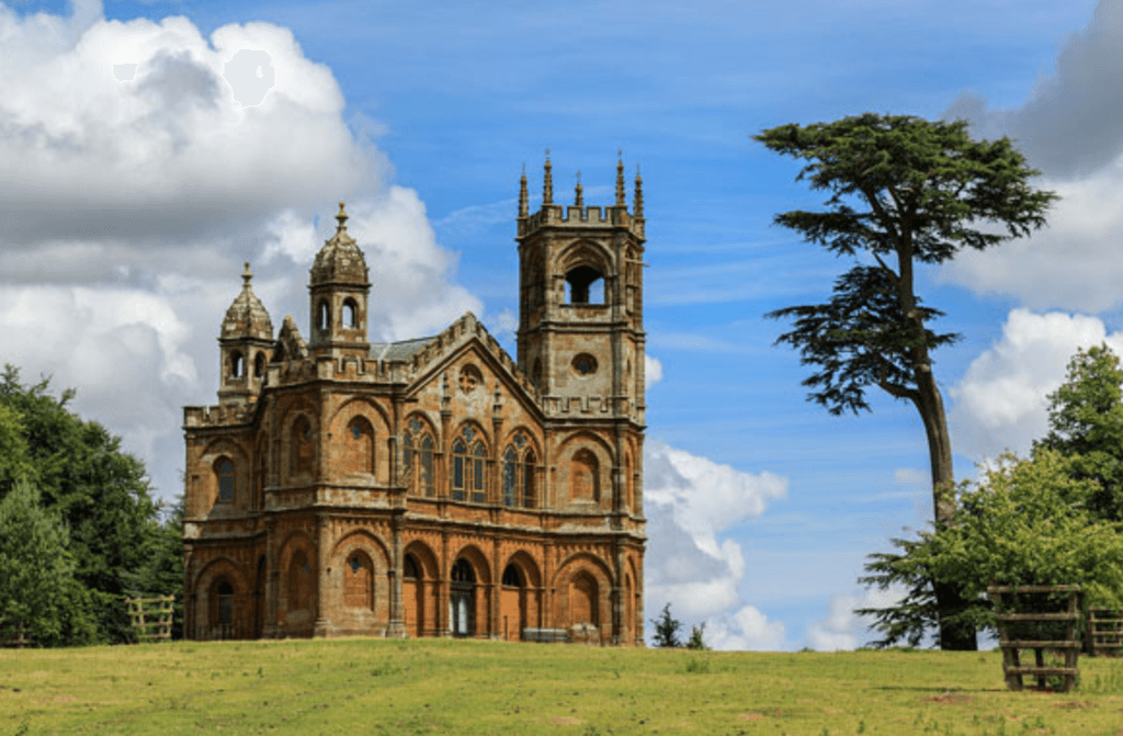 This extraordinary landmark is set in one of the world's most famous landscape gardens. The Gothic Temple built in 1741...