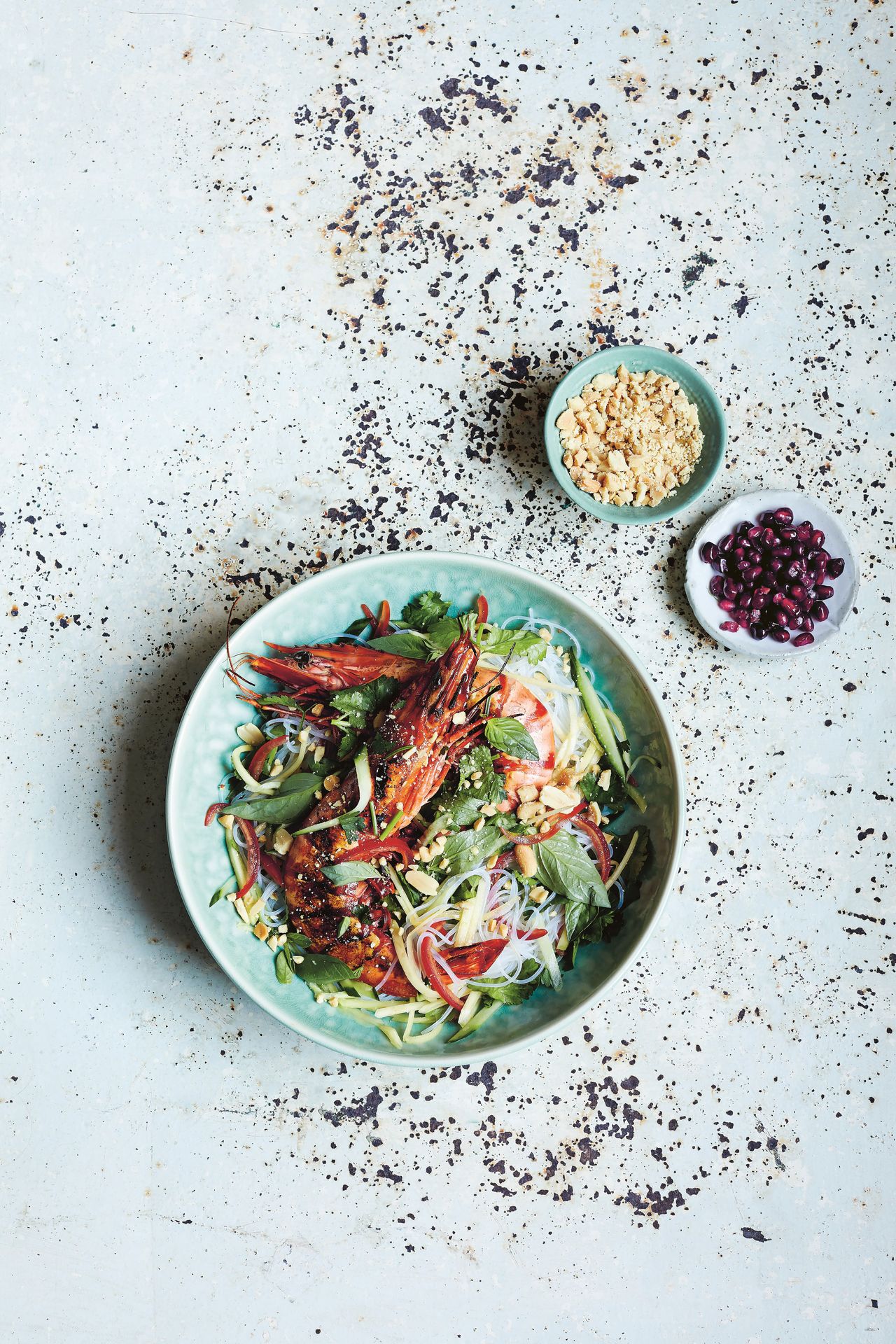 Prawn vermicelli salad