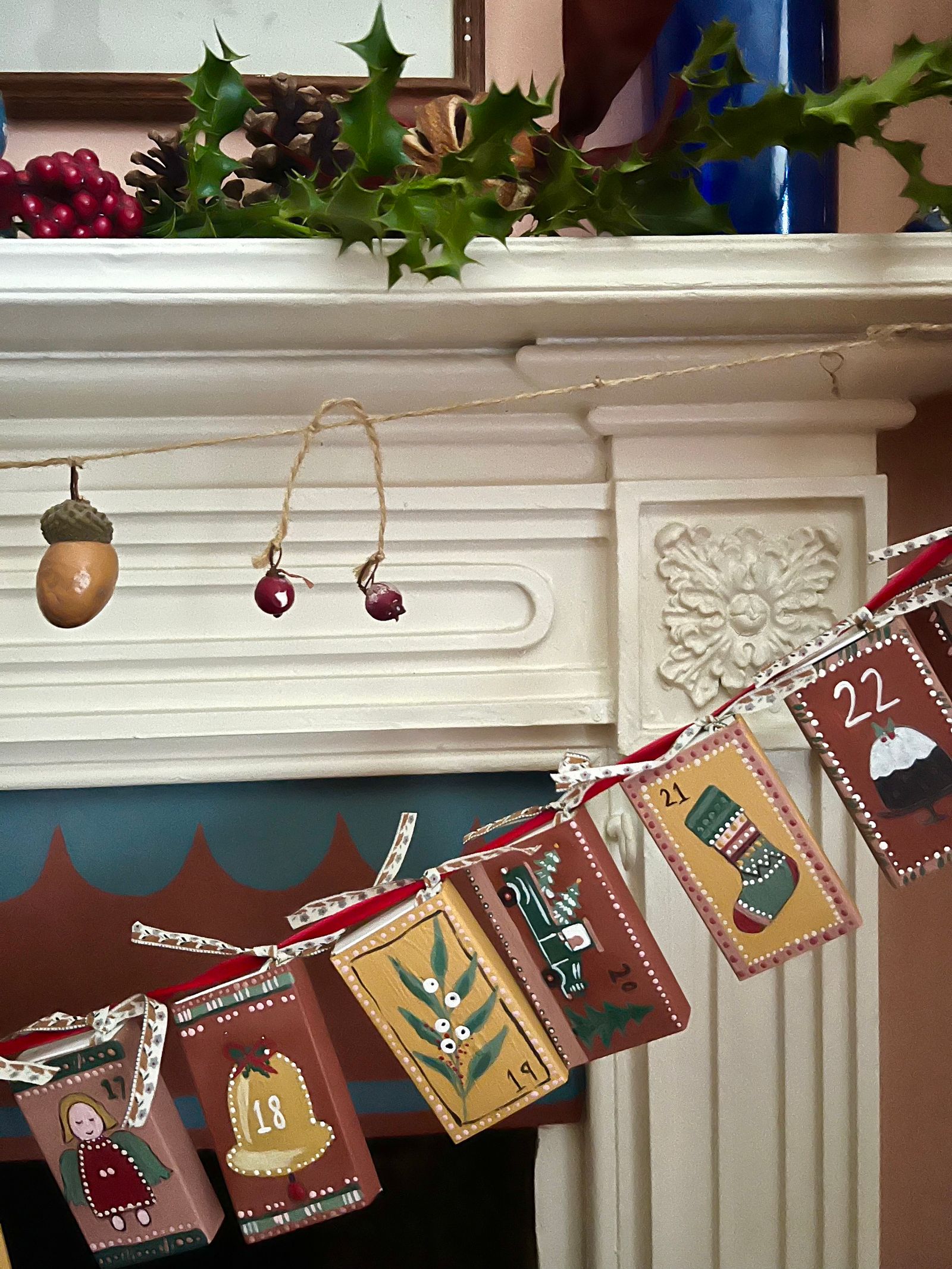 DIY advent calendar a stepbystep guide to making your own advent calendar garland