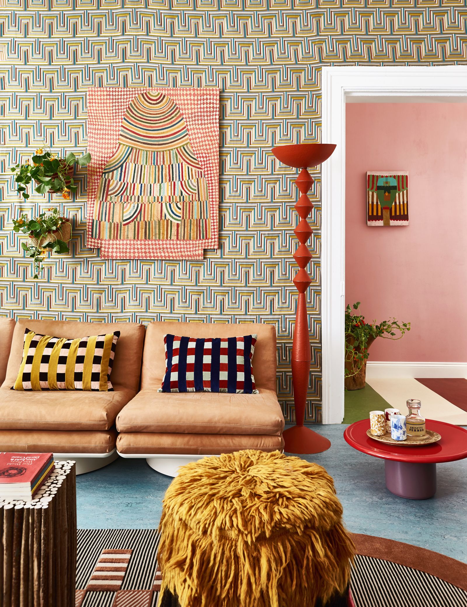 A shoppable scheme of geometric patterns designed  by our decoration team