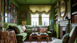 A witty and flamboyant take on country house style in an unassuming London terrace