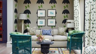 Self expression allusiveness and a hint of theatre in an interior designer's London house