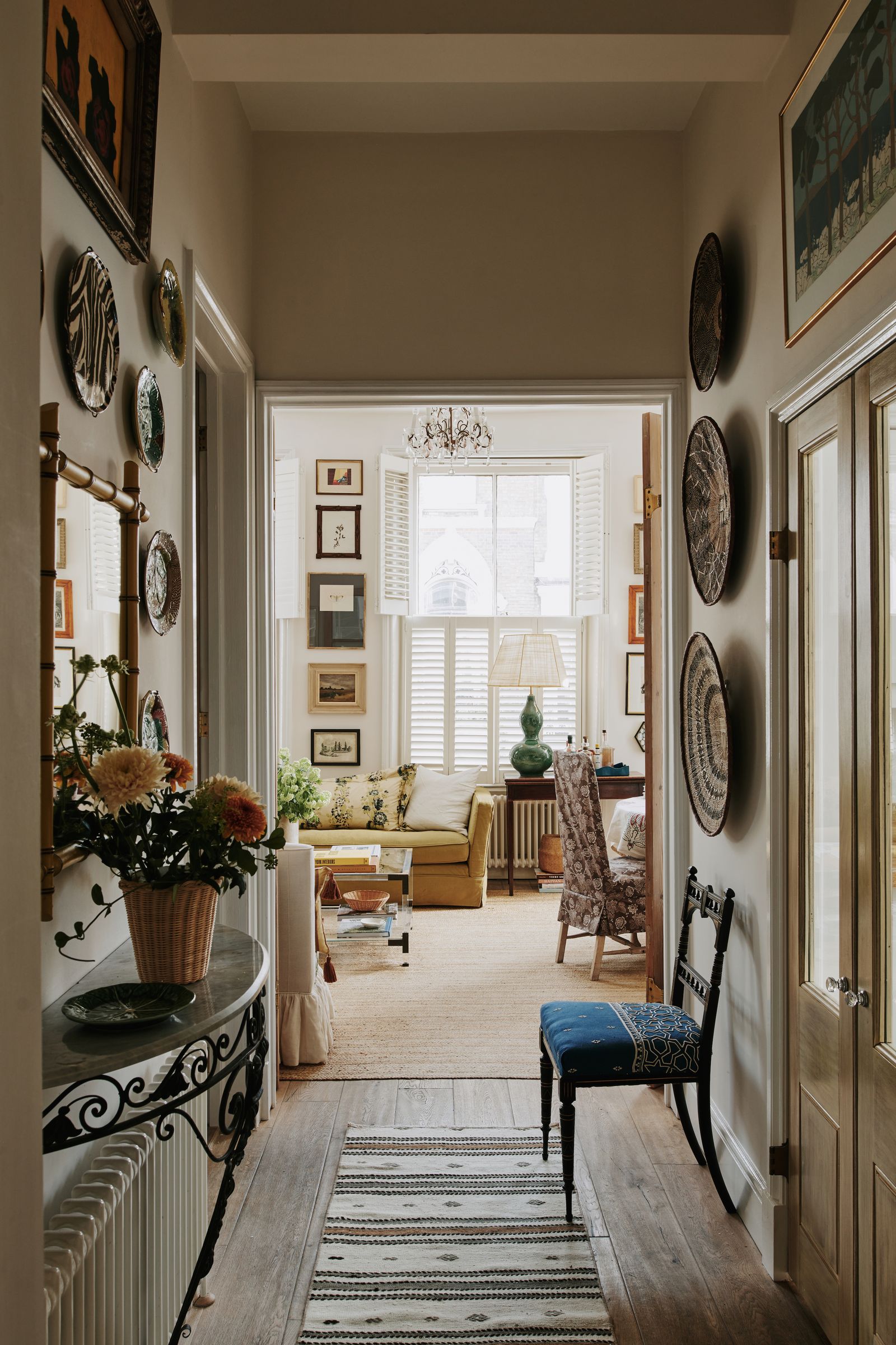 Sally Wilkinson's former flat in Chelsea.