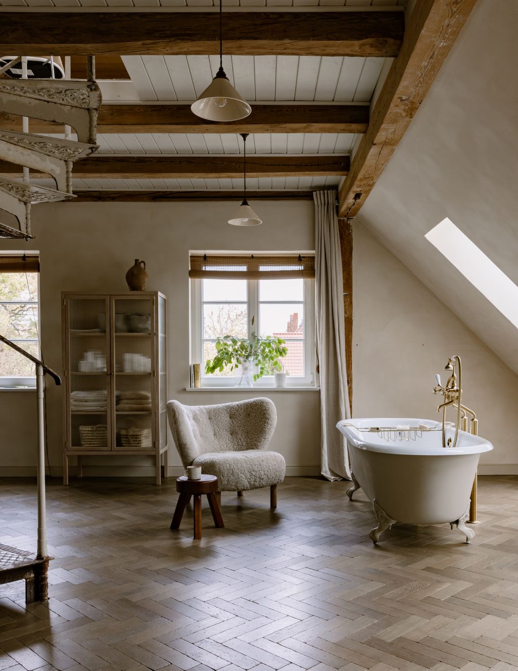 The chair is from Tradition.